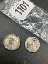 2 Roman Coins