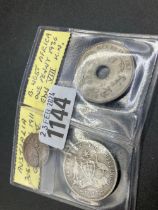 Australia Shilling 1911 & Two Others