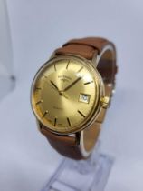 Gents Rotary Quartz Gold Coloured Wrist watch