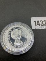 Australia 1992 proof 1oz silver $25