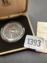 Proof silver Up crown 1981