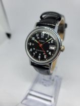 Gents Timex with Black Dial