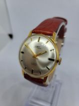 Gents Limit 17 Jewel Gold coloured Wrist watch