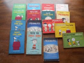 SCHULZ, C. M. Peanuts 1st.ed. 1952, 1st. issue with Rinehart colophon & $1.00 stamp, plus 15 other