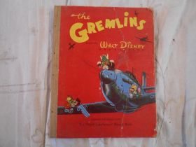 DAHL, R. The Gremlins 1st.(1944), London, 4to orig. pict bds.