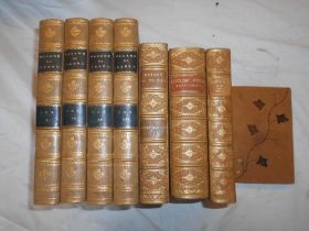 BINDINGS Memoirs of Madame Du Barry 4 vols. 1st.ed. 1896, plus an early Bumpus binding, plus 3