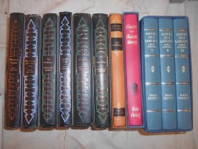 FOLIO SOCIETY BRONTE SISTERS 6 vols. in s/cases. plus 5 others (11)