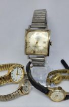 Collection of Watches to Include Buler, Sekonda and Constant W/O