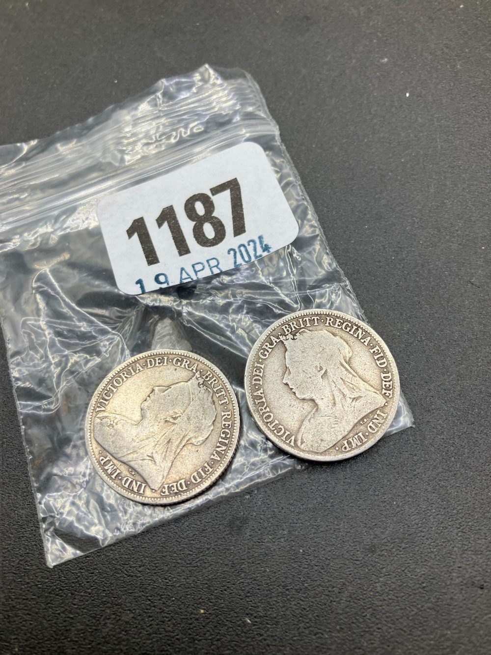 Victorian shillings 1898/9 (2)