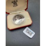 Gibraltar proof crown 1971 silver