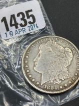 1884 USA Dollar silver