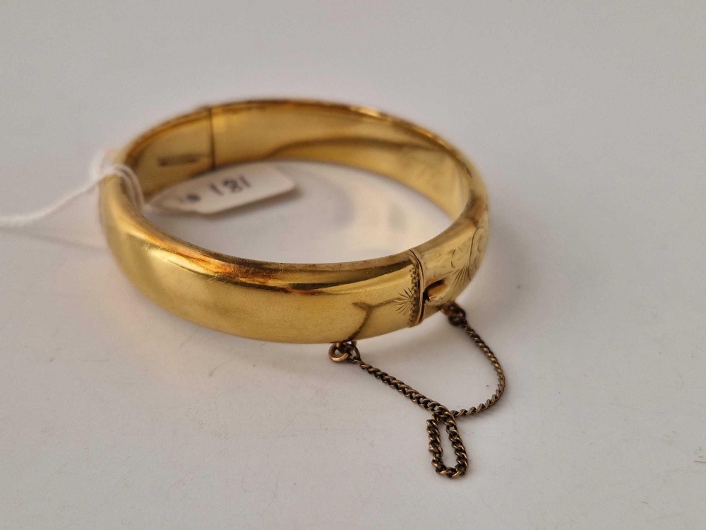 A rolled gold bangle - Image 4 of 4