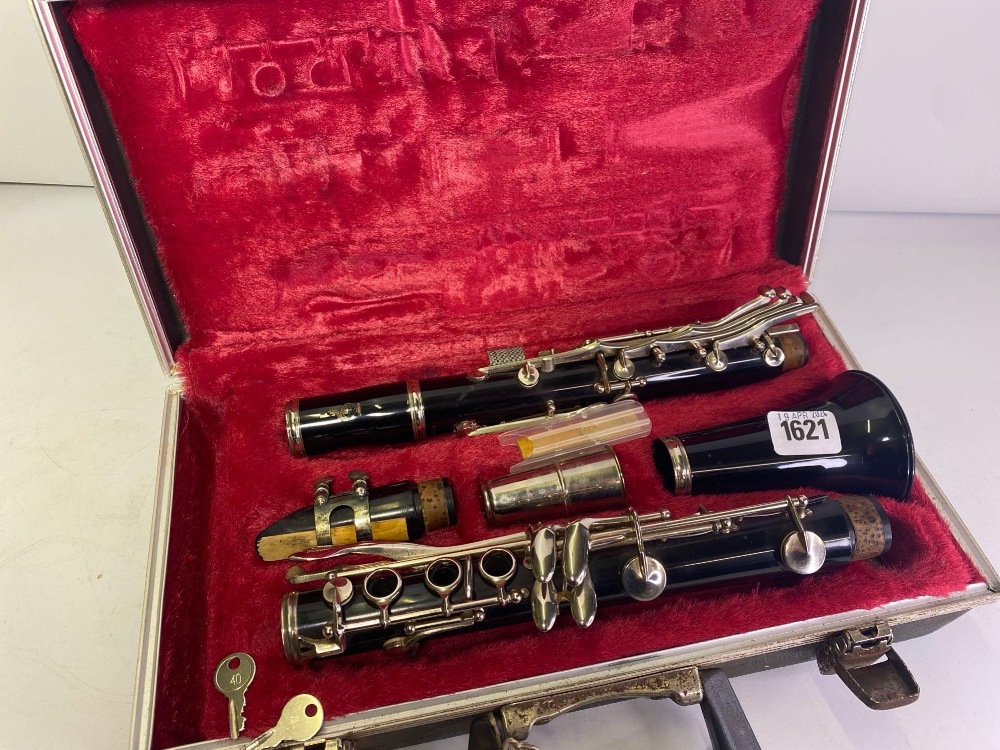 Clarinet by B & H Bandaite if fitted case