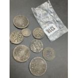 Old bronze Morrocon coins