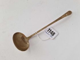 Tiffany and Co long handled ladle. 7 in long. 50 gm