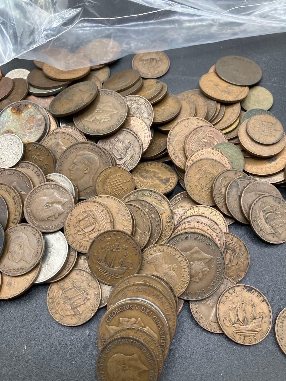 3 bags of old coins - Image 2 of 2