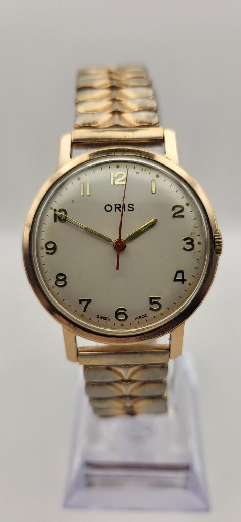 Gents Gold Plated Oris W/O