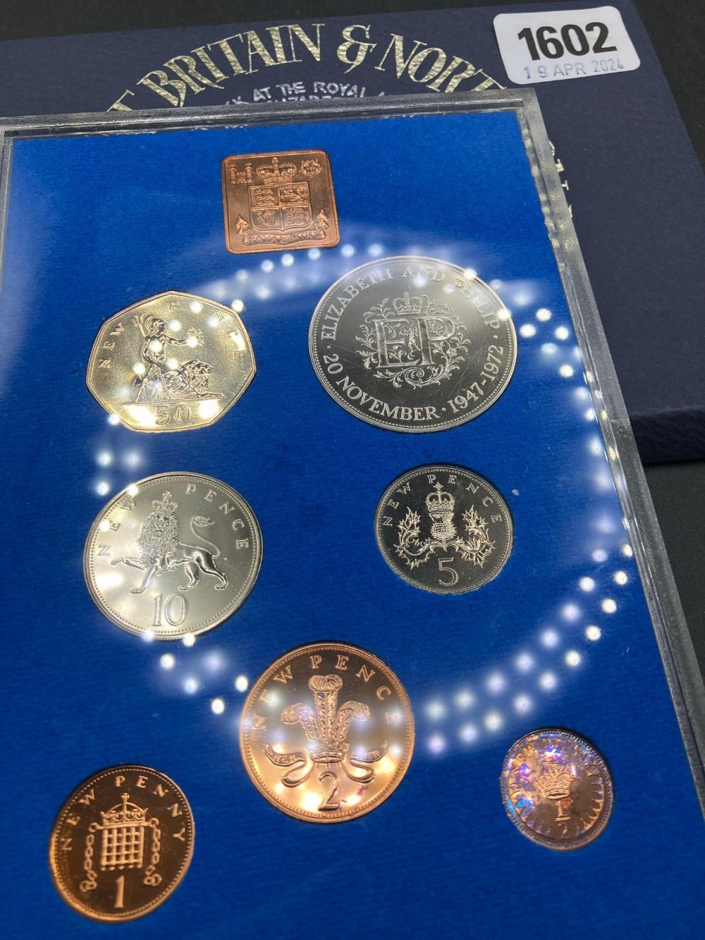 Royal Mint 1972 year set - Image 2 of 2