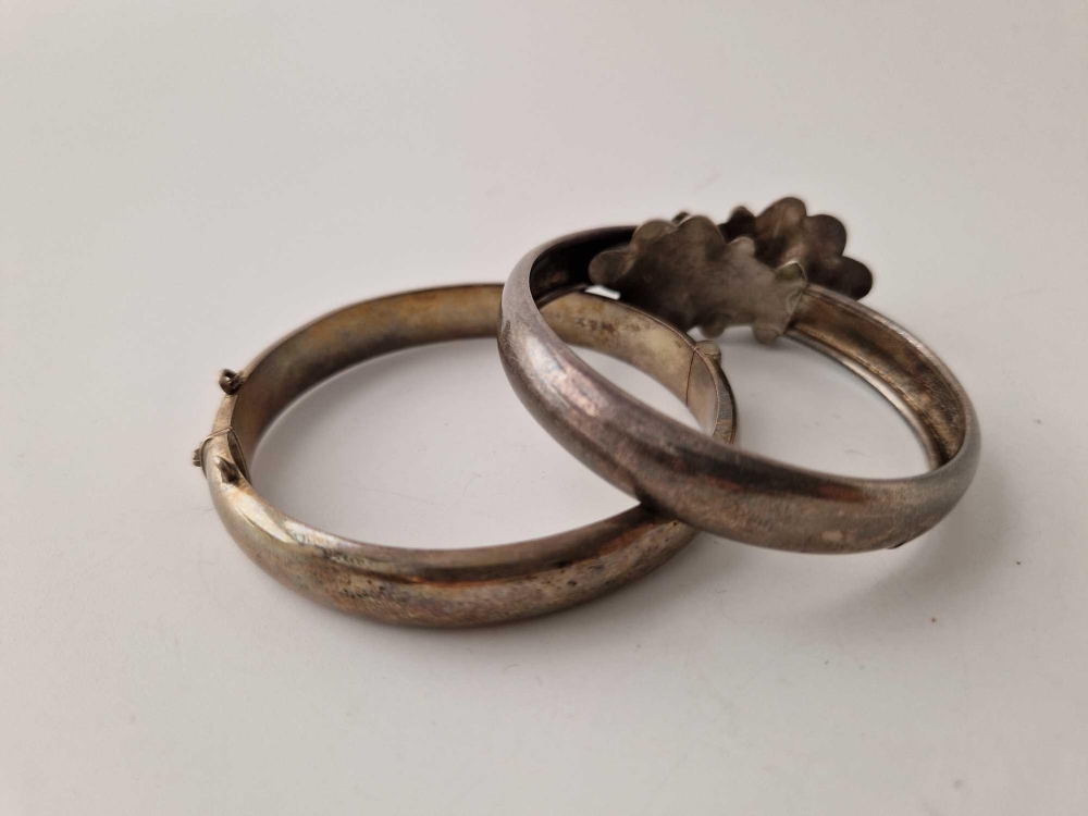 Two silver bangles, 31 g - Image 4 of 4