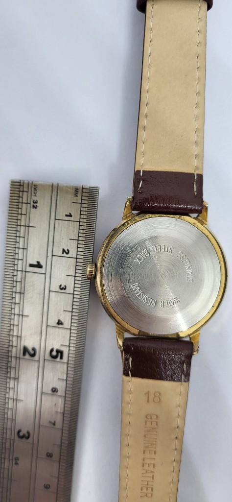 Gents Gold Plated Timex Watch W/O - Image 2 of 2