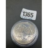 1890 Silver US Morgan Dollar (V/F)