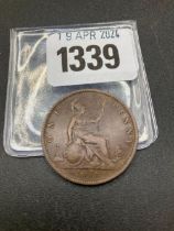 1876 Penny