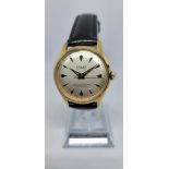 Gents Gold Plated Larex 21 Jewels Watch W/O