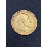 Edwardian Half Sovereign 1906