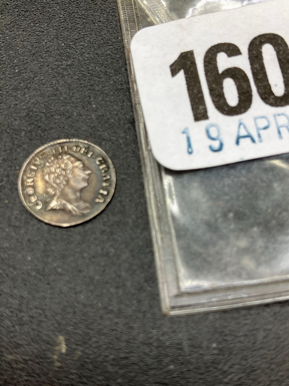 George III silver penny 1786 Good grade - Image 2 of 2
