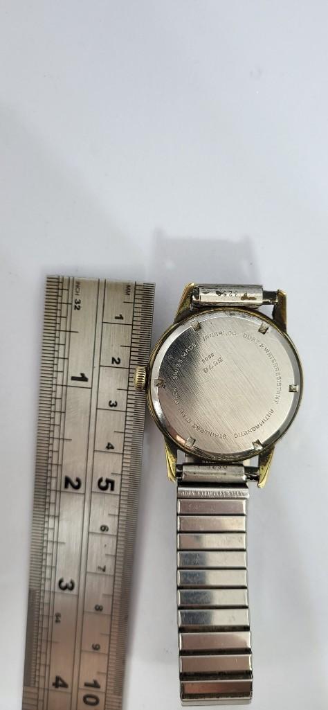 Gents Avia Olympic Gold Plated Watch W/O - Image 2 of 2