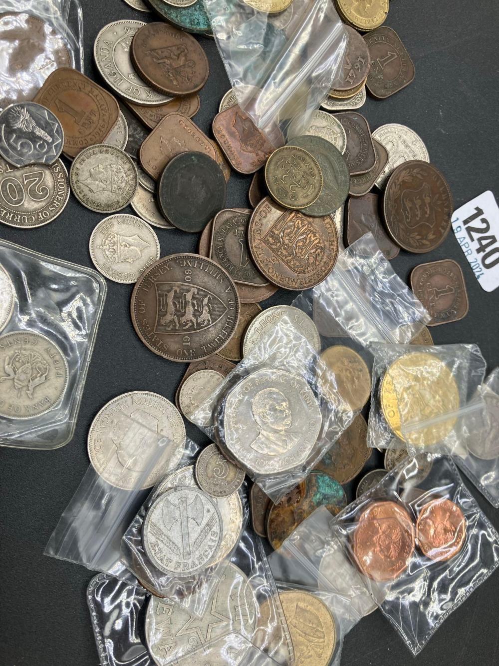 A bag of assorted coins - Image 2 of 2