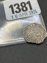 Henry VIII half groat Canterbury EF