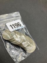 15 Australian silver shillings 84
