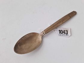 A Georg Jensen spoon of Art Deco design, 7.5 inches long, 60 g