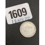 Sixpence 1877 Good grade