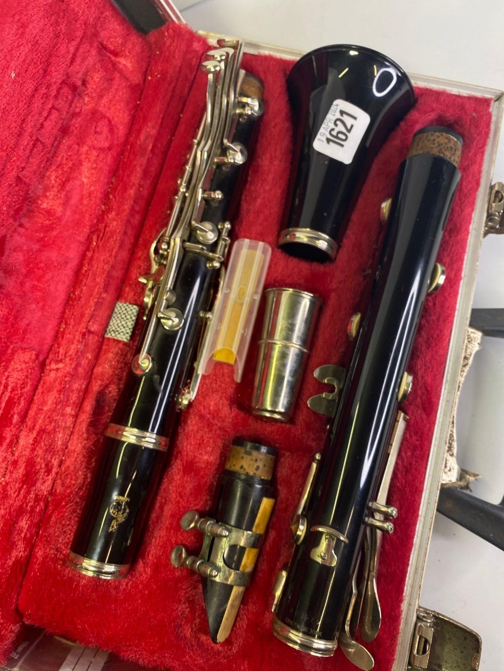 Clarinet by B & H Bandaite if fitted case - Image 3 of 3
