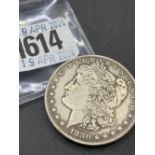 USA Silver dollar 1880