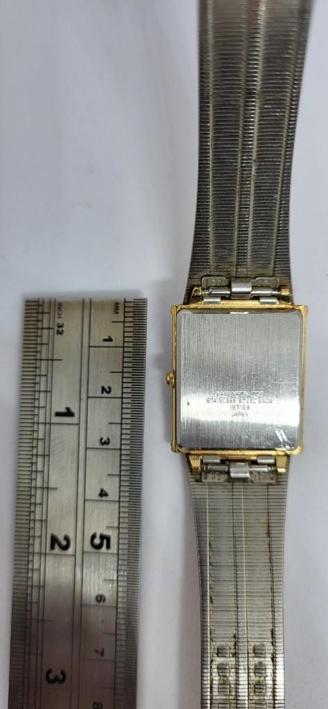 Gents Gold Plated Accurist Diamond Watch W/O - Image 2 of 2