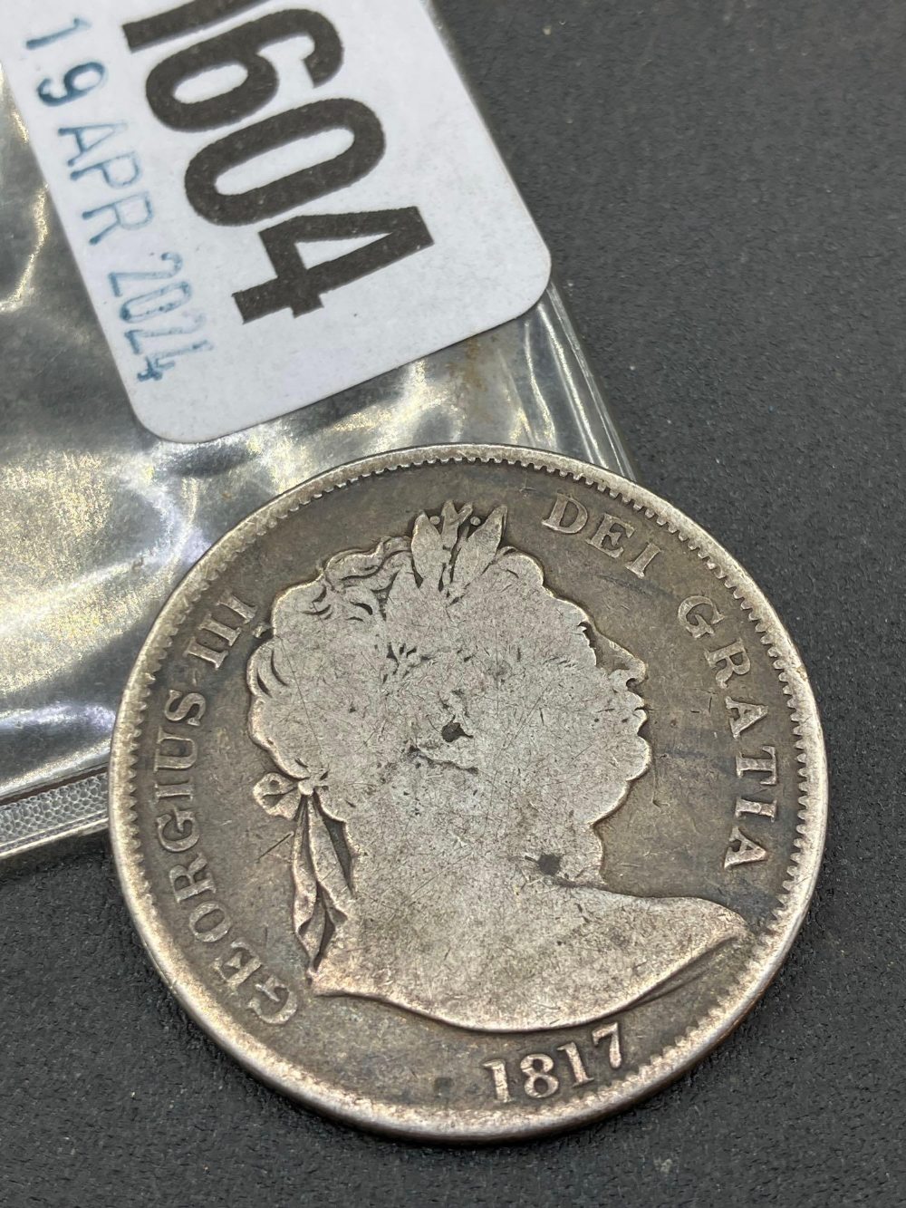 George III halfcrown 1817 - Image 2 of 2