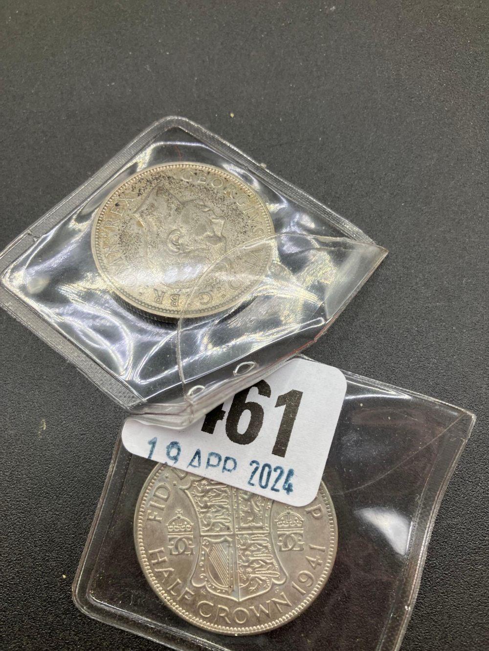 1941 & 1942 halfcrowns