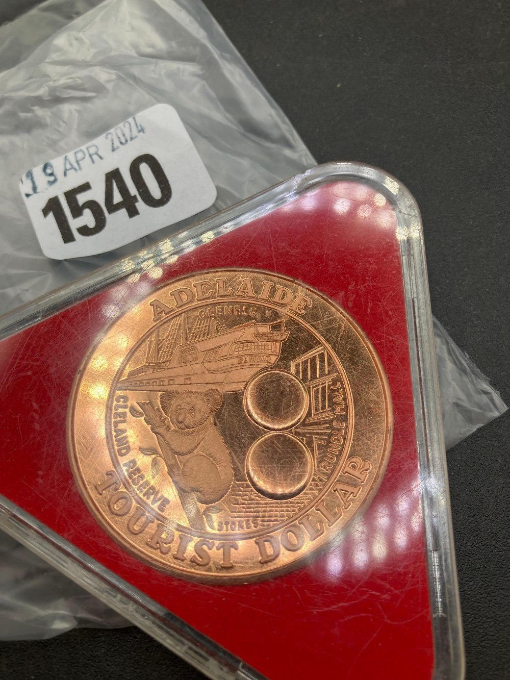 South Australia dollar cased Unc - Image 2 of 2