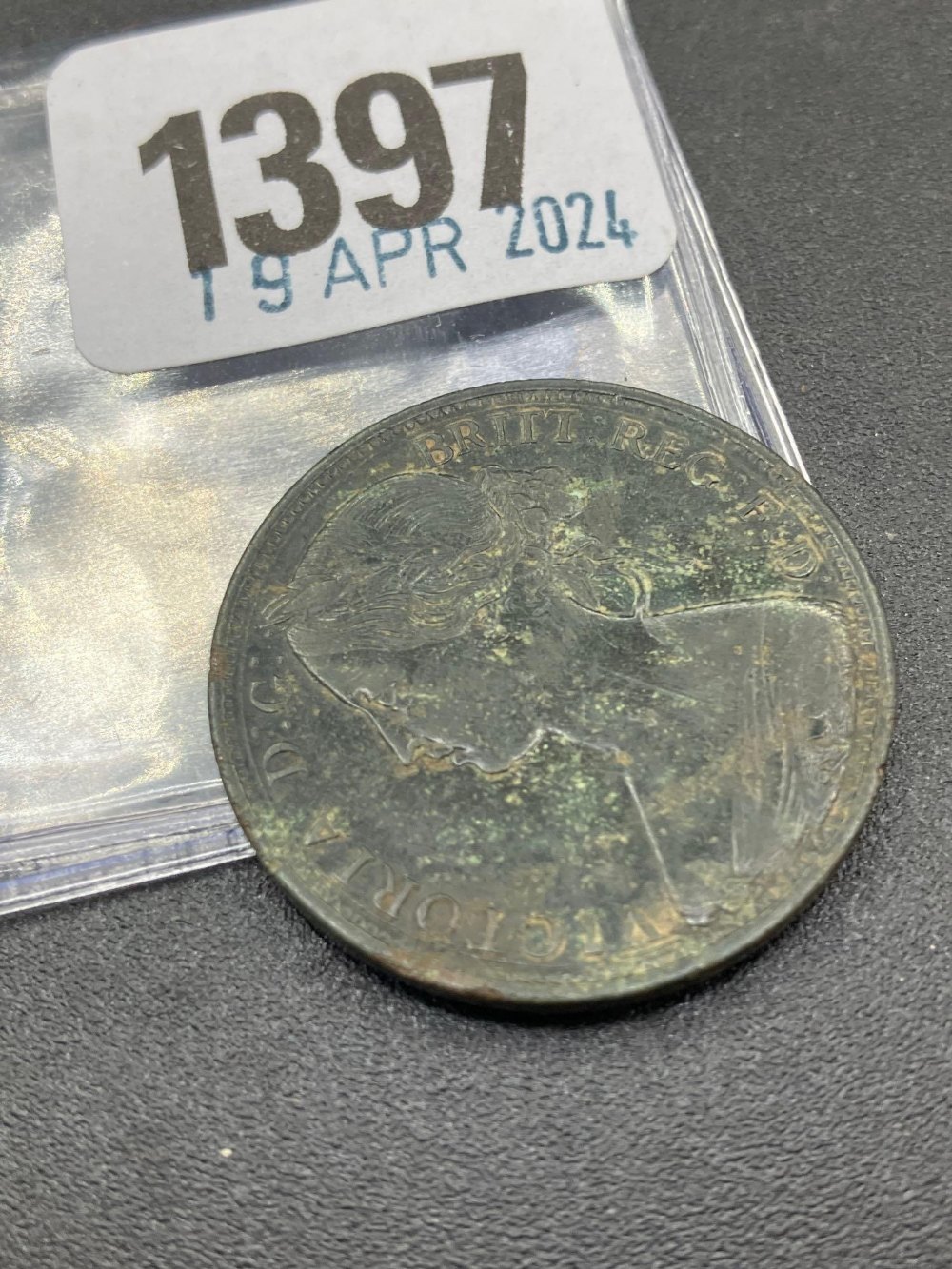 1862 Penny high grade