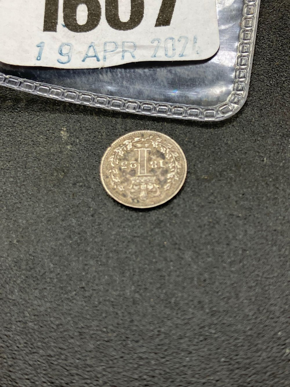 Georgian silver penny 1823 Good grade - Image 2 of 2