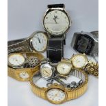 Collection of Watches to Include Digital Remex, Junghans and Avia