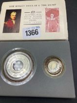 1989 Silver .999 proof Australian Dump coin set