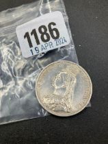 Victorian halfcrowns 1887 Good Grade