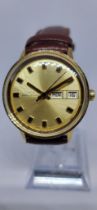 Gents Gold Plated Timex Watch W/O