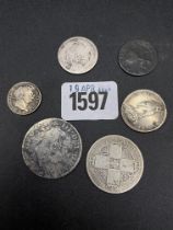 Early UK silver coins etc