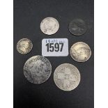 Early UK silver coins etc