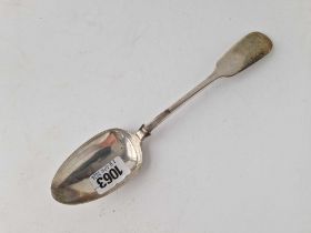 A plain Exeter Victorian table spoon, 1848 by WRS